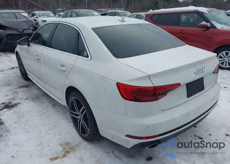 2017 Audi A4 2.0T Premium z USA, uszkodzony, nr VIN WAUENAF48HN010178